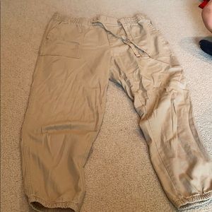 Gap Khaki joggers